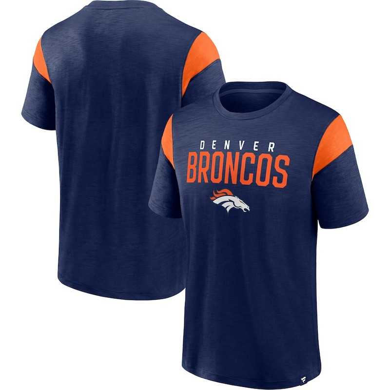 Denver Broncos Fanatics Branded Navy Home Stretch Team Men's T-Shirt,We sell and wholesale Denver Broncos Fanatics Branded Navy Home Stretch Team Men's T-Shirt on line form chian!